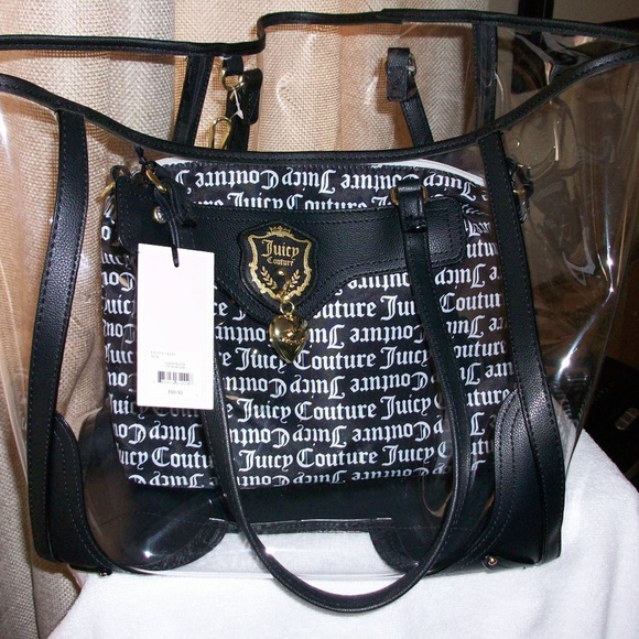 juicy couture clear bag